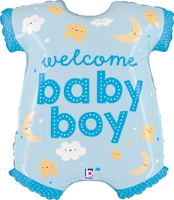 31 Inch Baby Boy Onesie Balloon