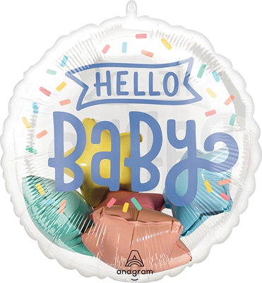 20 Inch Insiders™ New Arrival Sweet Baby Icons Balloon