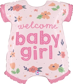 31 Inch Baby Girl Onesie Balloon