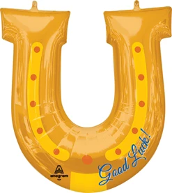 28 Inch Good Luck Horseshoe Balloon