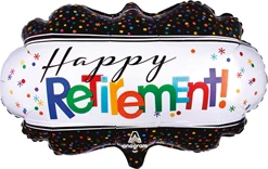 27 Inch Retirement Marquee Balloon