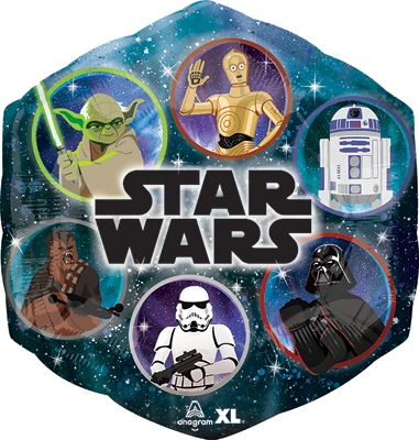 23 Inch Star Wars Galaxy Balloon