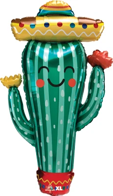 38 Inch Fiesta Cactus Balloon