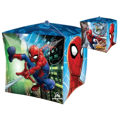 15 Inch Cubez Spider-Man Balloon