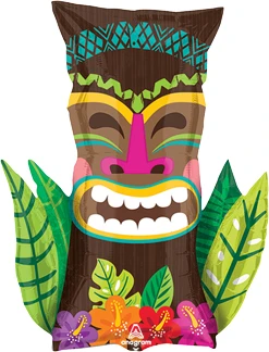 30 Inch Vintage Tiki Balloon