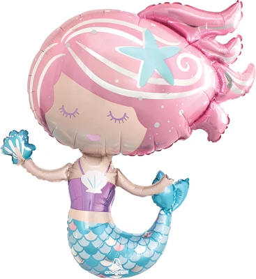 30 Inch Shimmering Mermaid Balloon