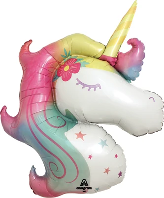 33 Inch Enchanted Unicorn Balloon