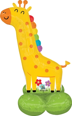 27 Inch x 40 Inch AirLoonz Junior Baby Giraffe Air-Fill Balloon