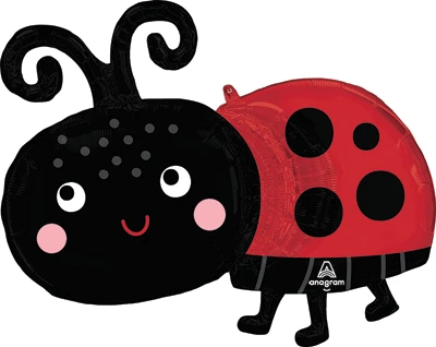 31 Inch Happy Ladybug Balloon