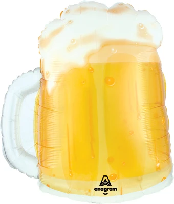 23 Inch See-Thru Beer Mug Balloon