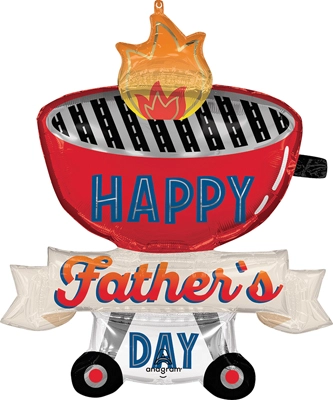 30 Inch Father's Day Grill-iant Dad Grill Balloon