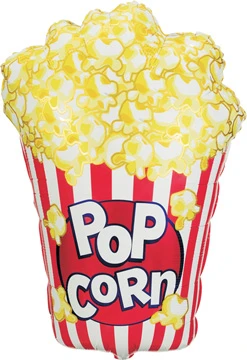 38 Inch Popcorn in Box Balloon