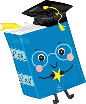 28 Inch Graduation Dream Big Book Balloon