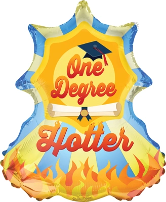 28 Inch Graduation One Degree Hotter Balloon