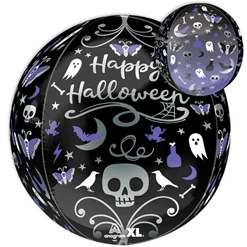 16 Inch Orbz Halloween Moonlight Balloon