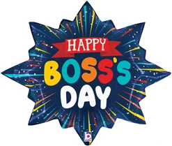 32 Inch Boss's Day Burst Balloon