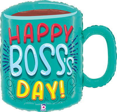 22 Inch Boss's Day Coffee Balloon