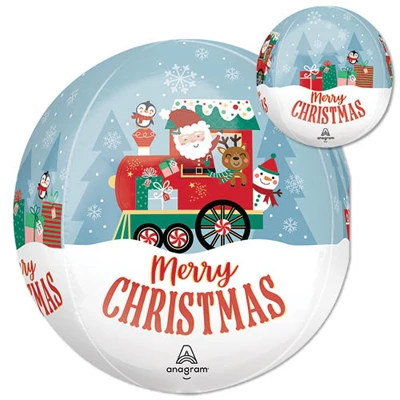 Orbz Christmas North Pole Express Balloon