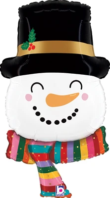 27 Inch Christmas Joyful Snowman Balloon