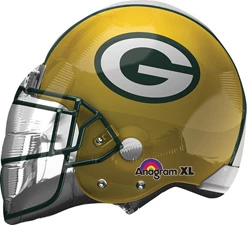 21 Inch Helmet NFL Packers Balloon