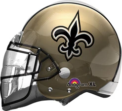 21 Inch Helmet NFL Saints Balloon