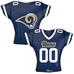 24 Inch Jersey NFL Rams Balloon