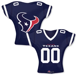 24 Inch Jersey NFL Texans Balloon