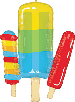 34 Inch Pool Party Popsicle Balloon