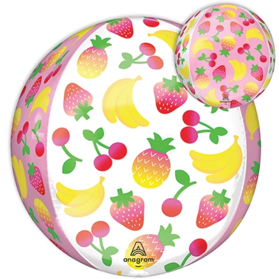 16 Inch Orbz Sweet Summer Fruity Mix Balloon