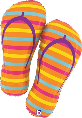 30 Inch Summer Flip Flops Balloon