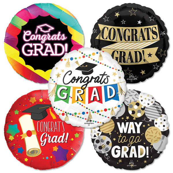 Std Graduation Traditional 25pk - Balloons.com