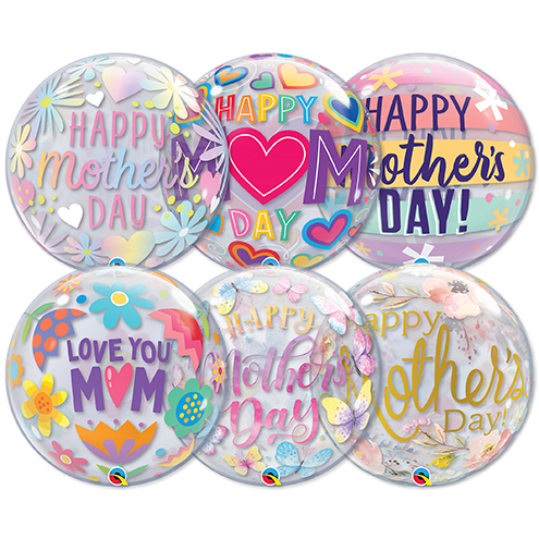 Mother's Day Bubble 25pk - Balloons.com