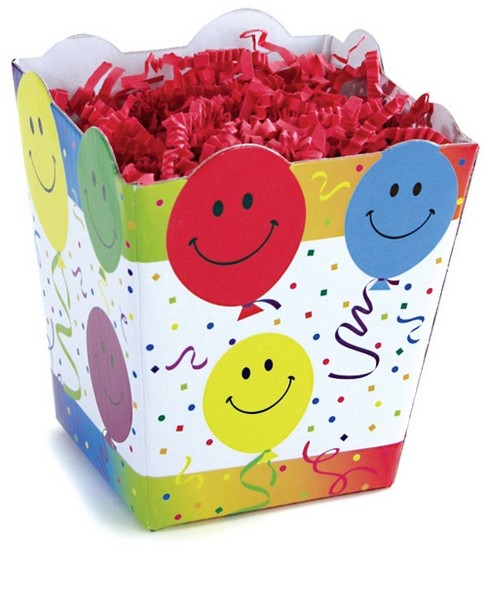 Sweet Treat Smiley Balloons Container - Balloons.com