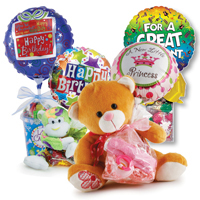 Gifts with Candy & Balloons